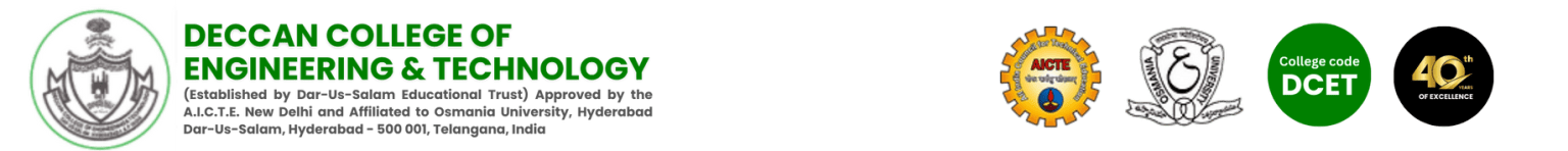 Deccan College of Engineering & Technology Header - Mathematics Department